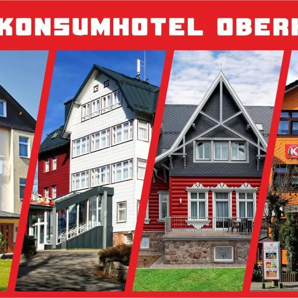 Konsumhotel Berghotel Oberhof - Oberhof，位于Frankenhain的酒店