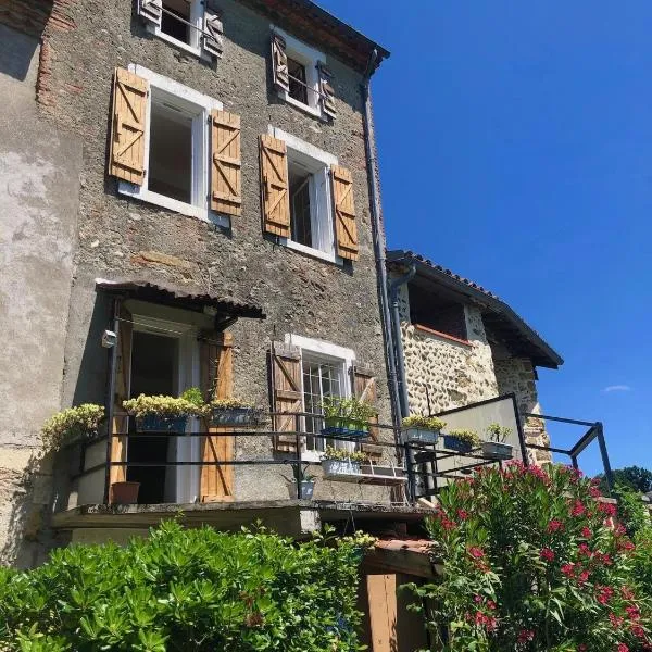 Beautiful Village House next to Garonne river!，位于Couladère的酒店