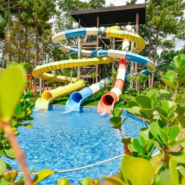 Monreale Resort Parque Aquático，位于波苏斯-迪卡尔达斯的酒店