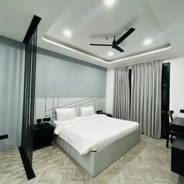 BedChambers Serviced Apartment, Huda City Metro, Gurgaon，位于古尔冈的酒店