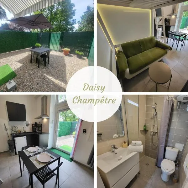 Daisy Champêtre #Terrasse #Clim #Parking，位于伊格涅的酒店