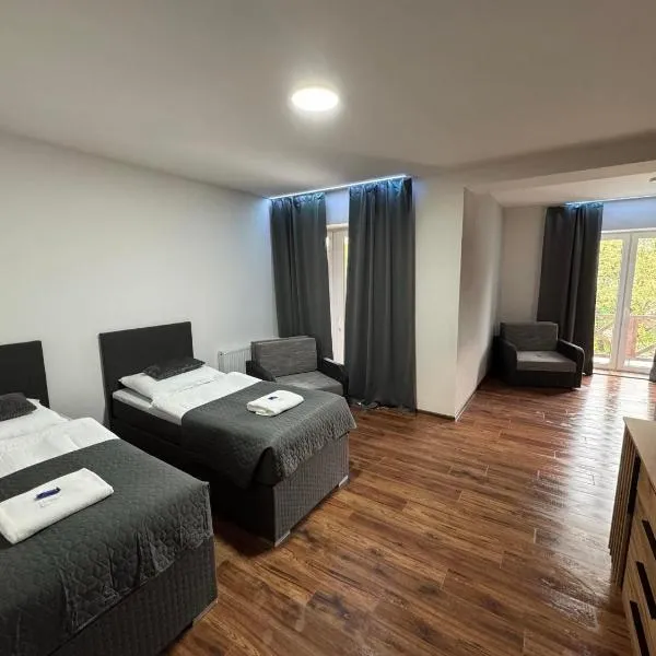 Vrbecká restaurace - penzion 5，位于Hrubá Vrbka的酒店