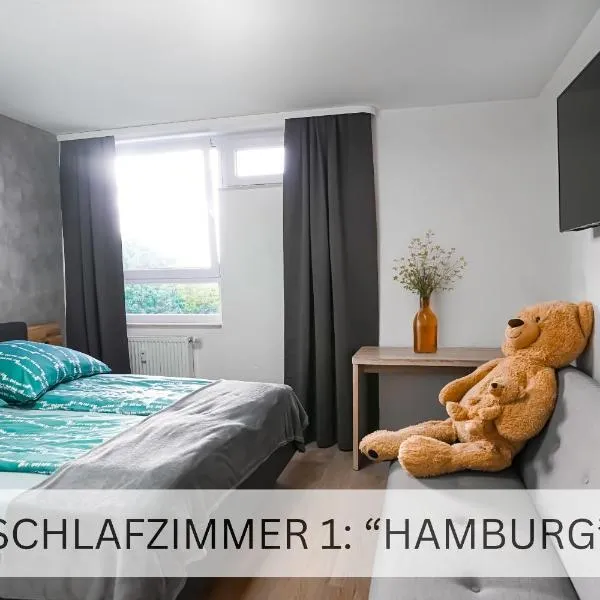 Moderne 3-Zimmer-Wohnung im Herzen von Darmstadt - Zentrale Lage, Komfort & WLAN，位于达姆施塔特的酒店