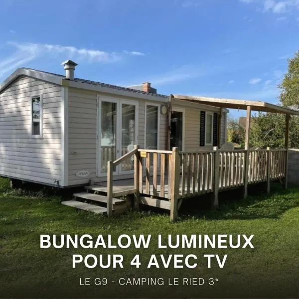 Le G9 - Bungalow lumineux pour 4 avec TV，位于Rossfeld的酒店