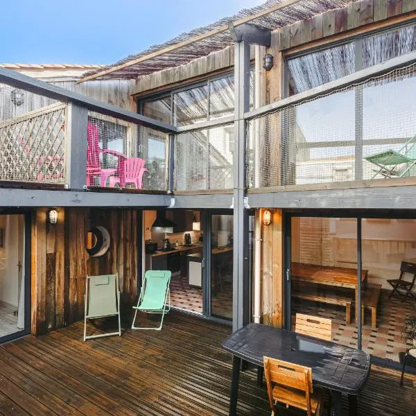 Couleur Patio, Loft Atypique, Sauna，位于奥雷龙圣但尼的酒店