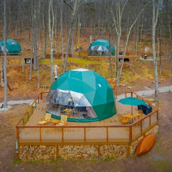 Domes at Catskills，位于Swan Lake的酒店
