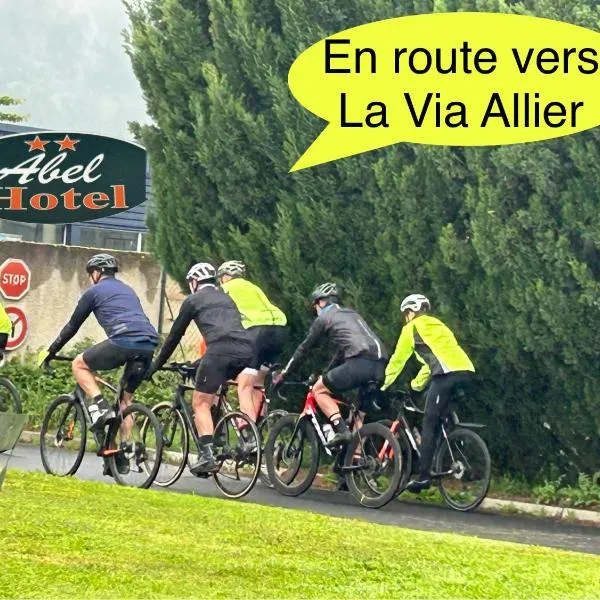 ABEL Hôtel CHAMBRE ECONOMIQUE PARKING PRIVE WIFI，位于Langeac的酒店