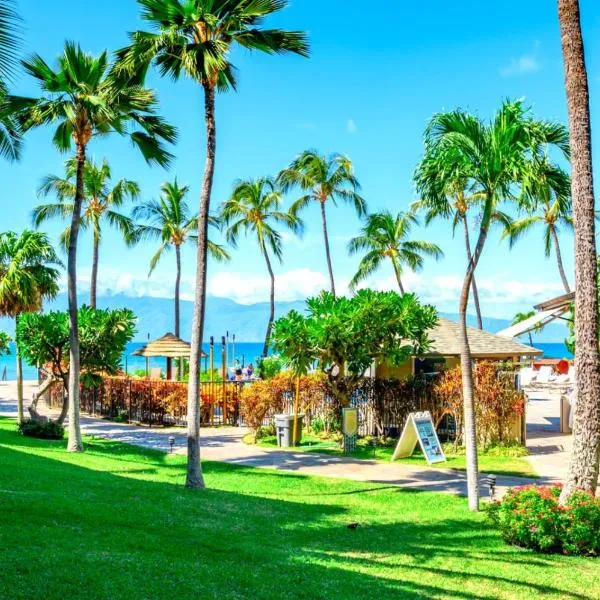 KBM Resorts: Kaanapali Shores KS-155 Ground Floor Steps to Pool and Beach Includes Rental Car，位于卡纳帕利的酒店