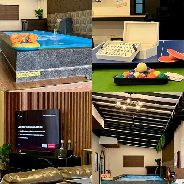 Villa Klebang 25Pax 6Bedroom Indoor Pool Full AirConditioned，位于马六甲的酒店