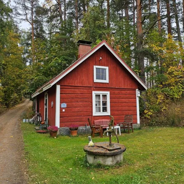 Country romantic sauna cottage，位于Vesivehmaa的酒店