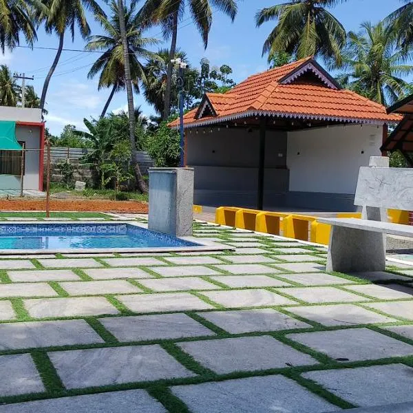 THE FARM CREST, ECR KADALLUR，位于Kūvattūr的酒店