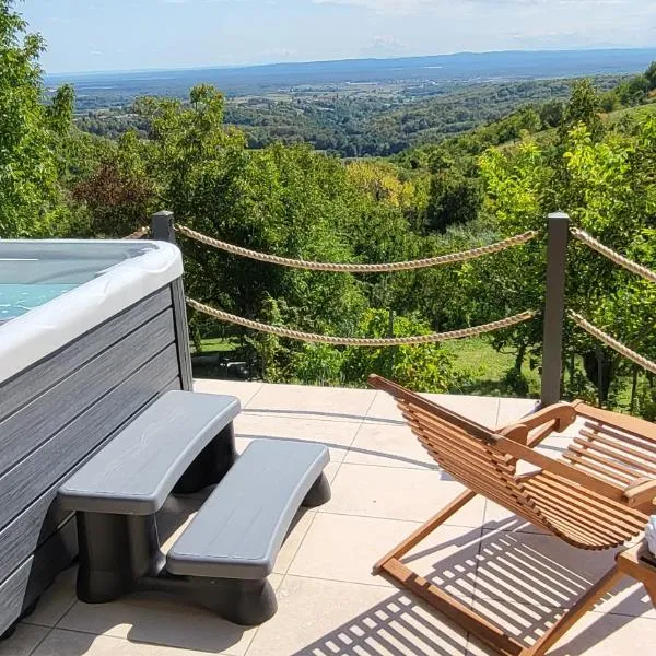 MOUNTAIN VILLA CARIN new Holiday House - 4 ROOMS - near Zagreb - Samobor - Karlovac - Jastrebarsko，位于亚斯特雷巴斯科的酒店