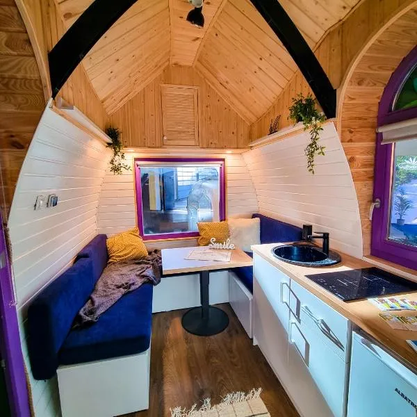 Downtown Tiny houses near Cismigiu Gardens，位于布加勒斯特的酒店