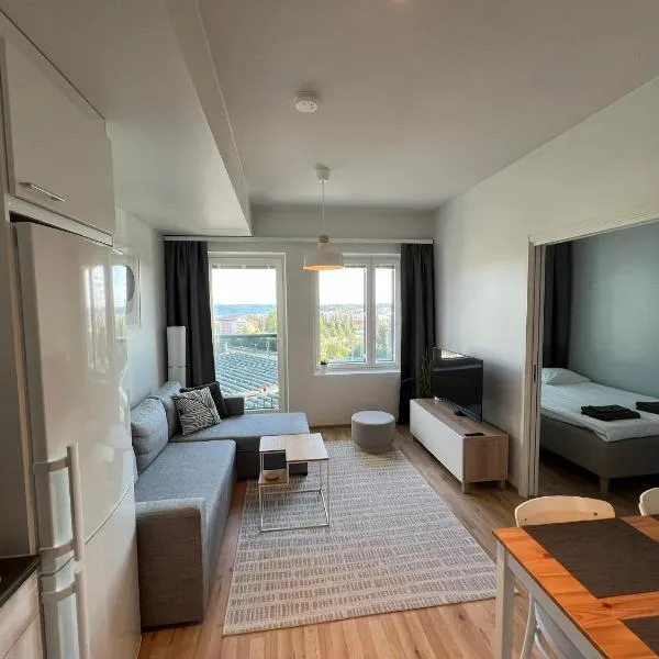City Apartment with lake view and free parking，位于库奥皮奥的酒店