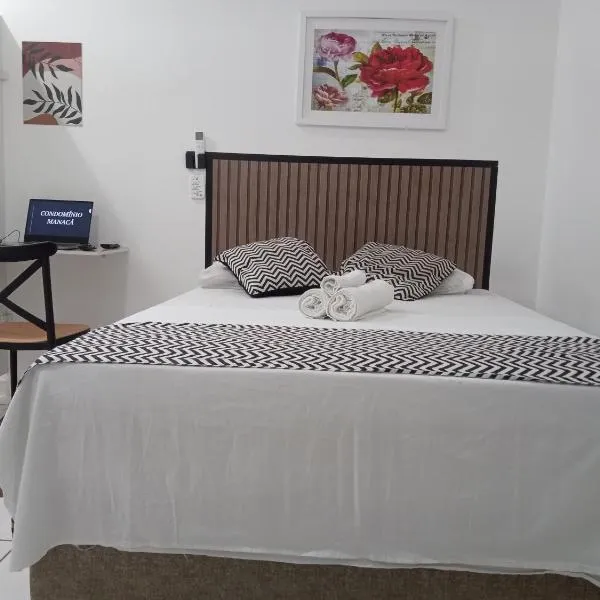 Loft4 COMPLETO AR CANAIS ASSINAT GARAGEM INTERNET prox Aparecida e Industrias，位于平达莫尼扬加巴的酒店