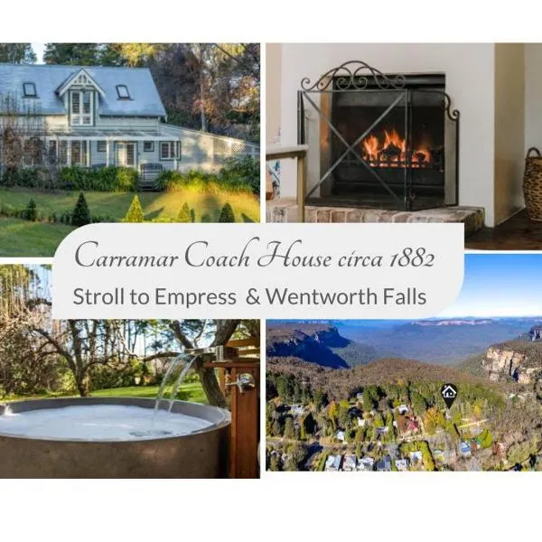 Carramar Coach House, Romantic Falls Retreat，位于温特沃斯瀑布的酒店