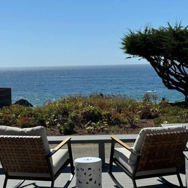 Ocean and Sunset Views - Cliff Side Cottage，位于博德加湾的酒店