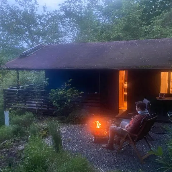 Autarke, idyll. Hütte mit Kamin+Aussicht，位于Dausenau的酒店