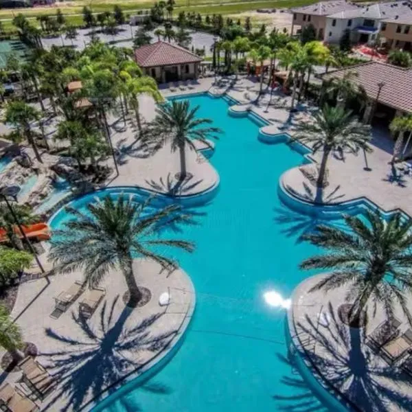 5bd hermosa casa Resort cerca a Disney Universal Orlando Relax，位于达文波特的酒店