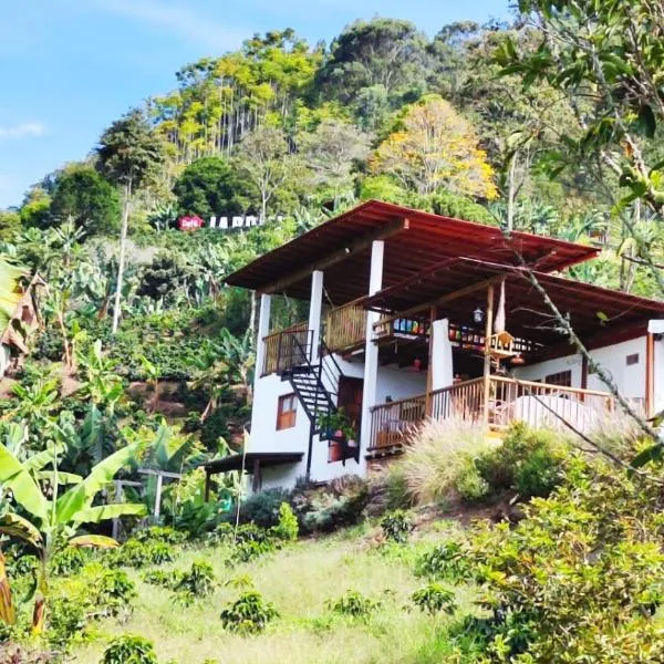 Casa La Martina disponible en Jardín Antioquia，位于贾丁的酒店