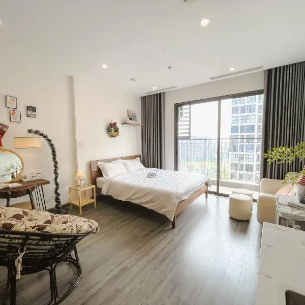 Apartment 1BR-FL24th-R105 Building-Vinhomes Ocean Park，位于河内的酒店