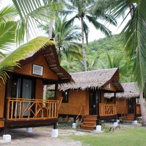 Ocam Ocam Mission Inn and Ocean-View Cottages，位于New Busuanga的酒店