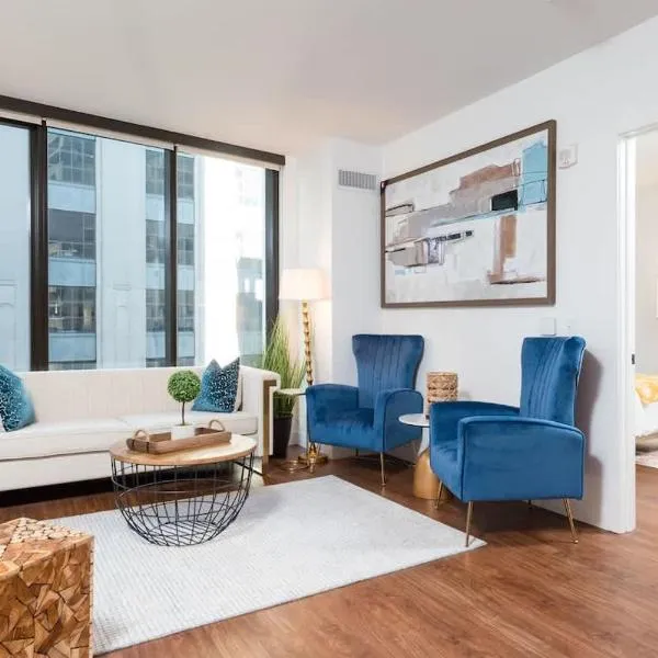 Back-Bay Upscale Central Condo Bos Common Downtown，位于波士顿的酒店