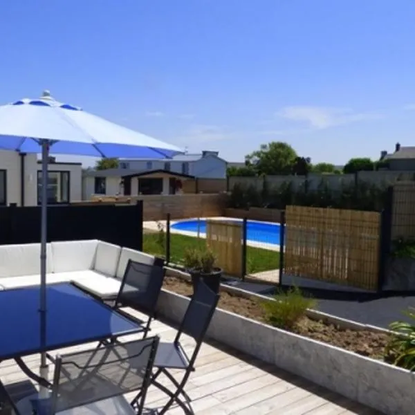 Ouessant 200m Plage et Port，位于塞比瑞尔的酒店