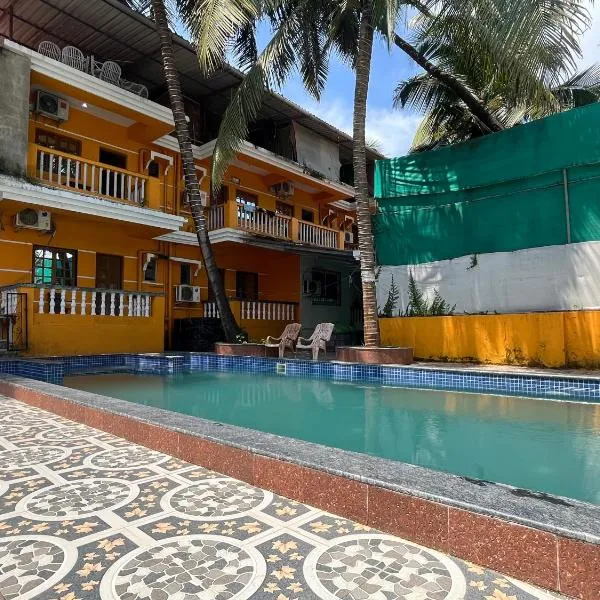 Aura rooms & swimming pool, calangute，位于帕拉的酒店