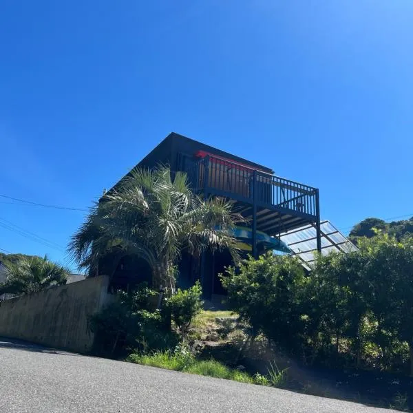 海辺の別荘in竹岡，位于Hagyū的酒店