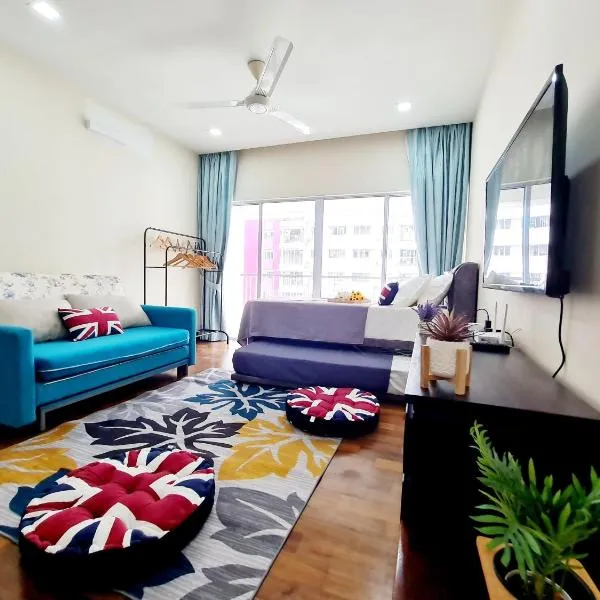 9 Guest 3 Room Koi Endless Pool BBQ Sunway Lagoon Pyramid IOI Puchong Bkt Jalil Pavillion Bkt Jalil Stadium，位于普崇的酒店