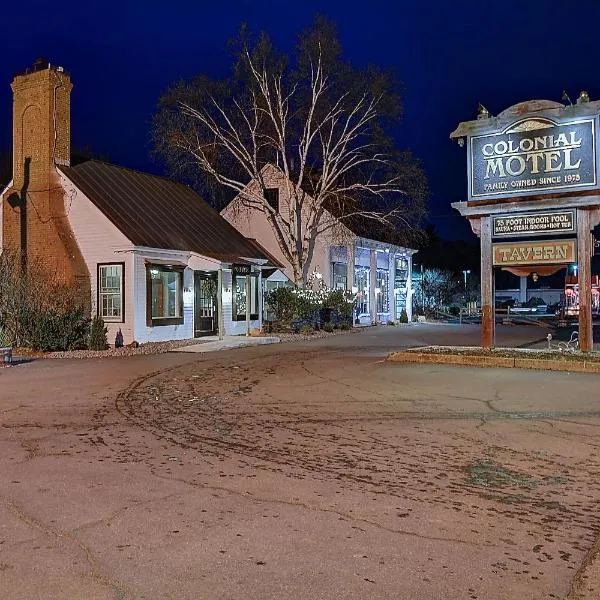 科隆奈尔Spa汽车旅馆，位于West Chesterfield的酒店