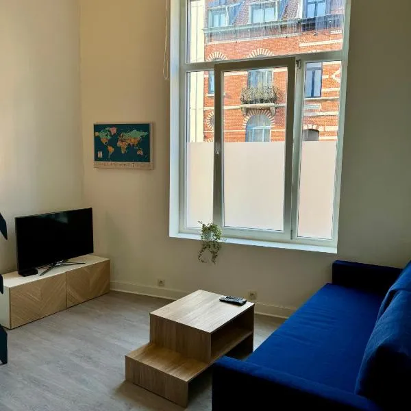 Studio avec chambre en mezzanine,位于布鲁塞尔的酒店