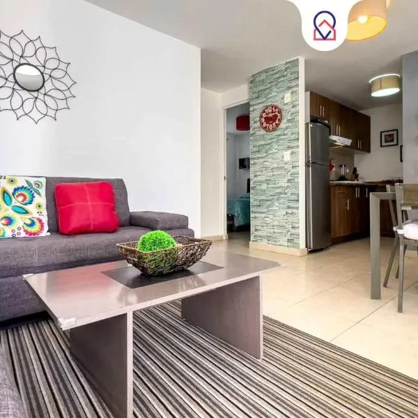 NEW Poliforum 2BR Modern Apartment，位于Sofía的酒店