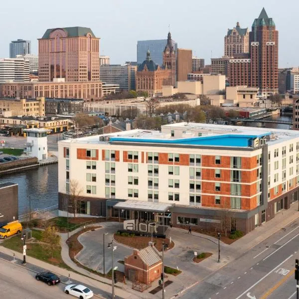 Aloft by Marriott Milwaukee Downtown，位于密尔沃基的酒店