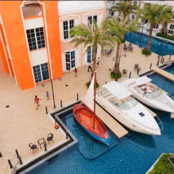 Jomtien SevenSeas Pool View Condo 1BR，位于纳仲天的酒店