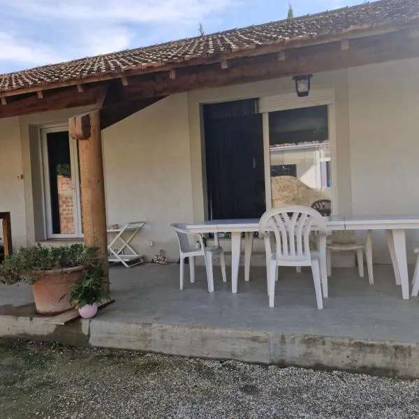 Studio le préau gîte de lea，位于奥比尼昂的酒店