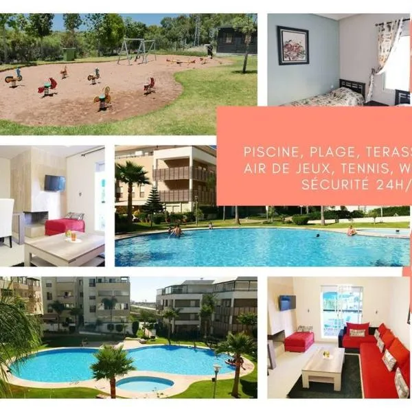 Appartement Haut Standing - Bouznika plage，位于布兹尼盖的酒店