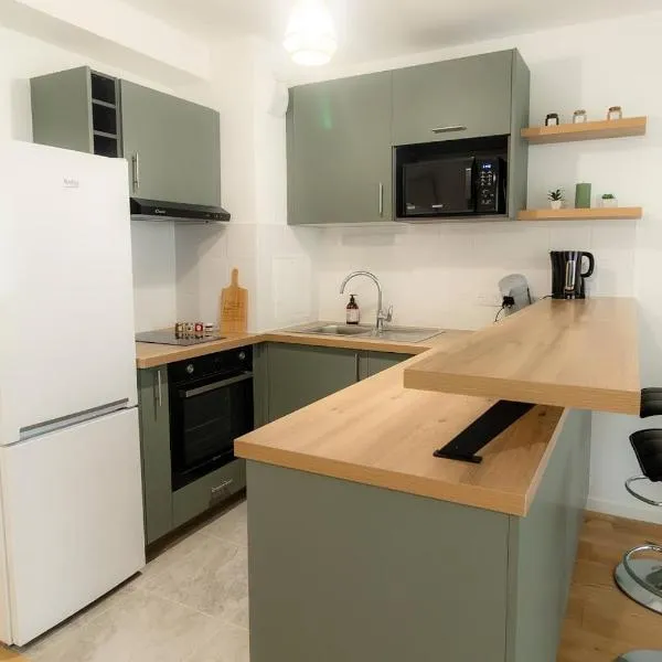 Appartement cosy 45 m2 avec terrasse，位于让蒂伊的酒店