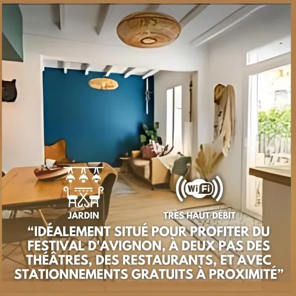 LE PAVILLON DE SAINT JEAN - COMMECHEZSOI-Avignon，位于阿维尼翁的酒店