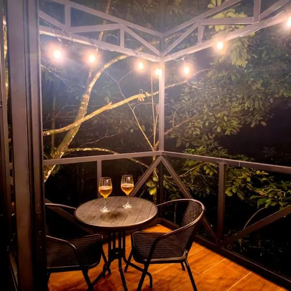 Cabaña Colibri #2，位于Quesada的酒店