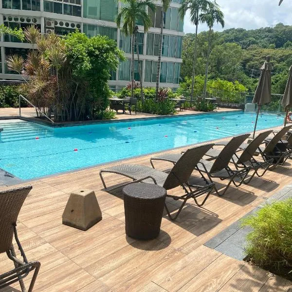 Pattaya single bedroom sea view with balcony unixx condo，位于南芭堤雅的酒店