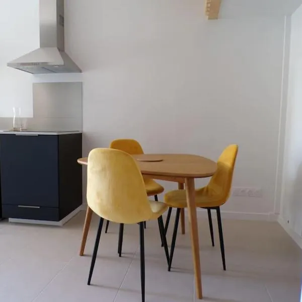 L'atypique studio 1 à 3 voyageurs，位于巴扎斯的酒店