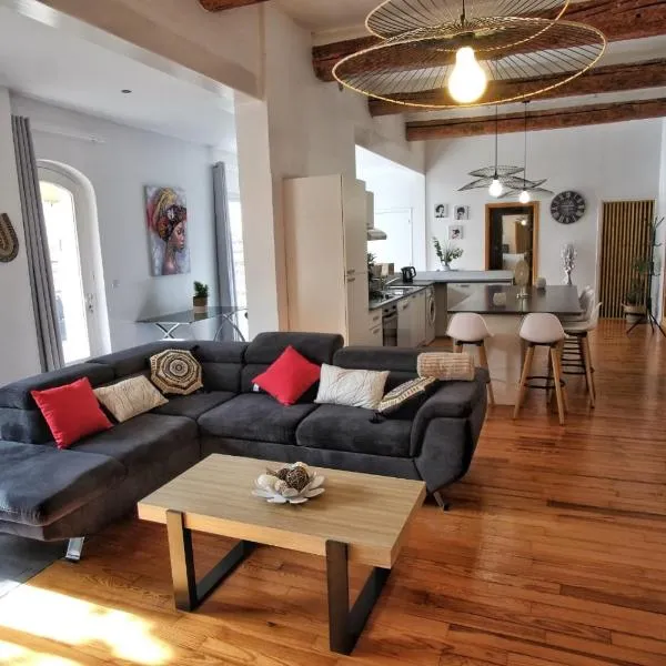 Loft de caractère centre-ville，位于纳博讷的酒店
