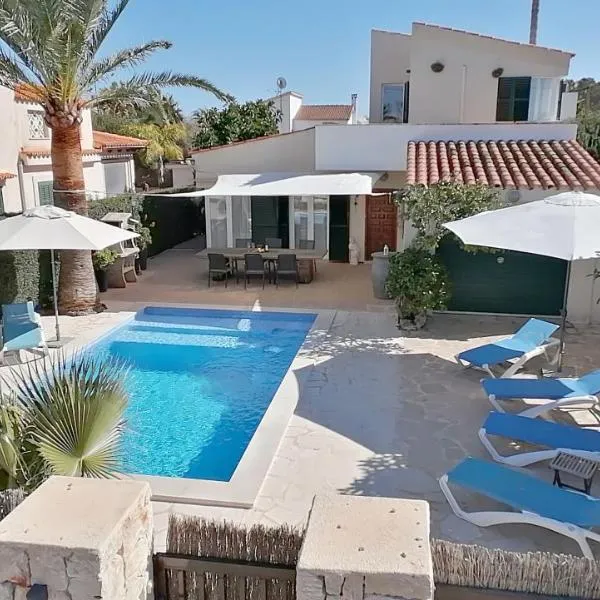 Finca Ses Rotes，位于Cala Llombards的酒店