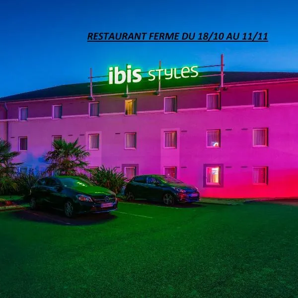 ibis Styles Saint Brieuc Plerin，位于Trégomeur的酒店