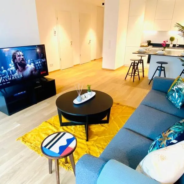 Charming Flat with Terrace & Parking，位于卢森堡的酒店