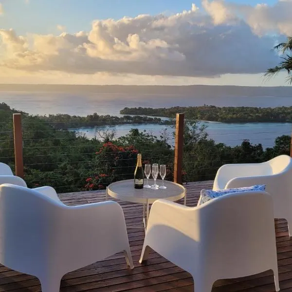 Longview - stunning views, sleeps 8，位于维拉港的酒店