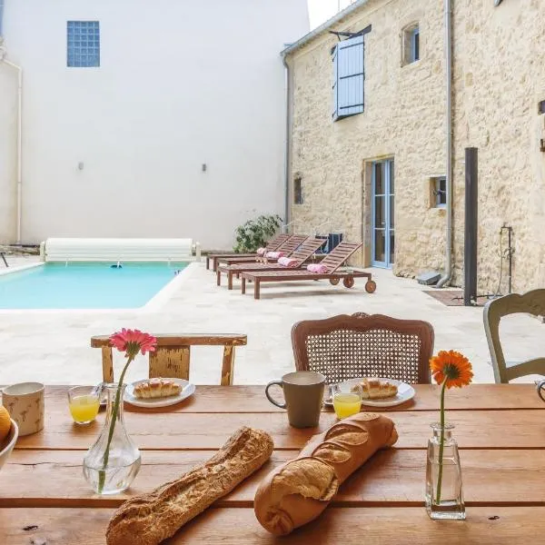 Maison Flamant，位于Saint-Geniès-de-Fontedit的酒店