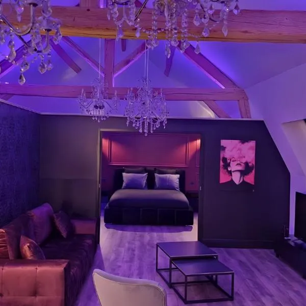 La suite Baroque jacuzzi au cœur du château de Boissettes，位于Boissettes的酒店